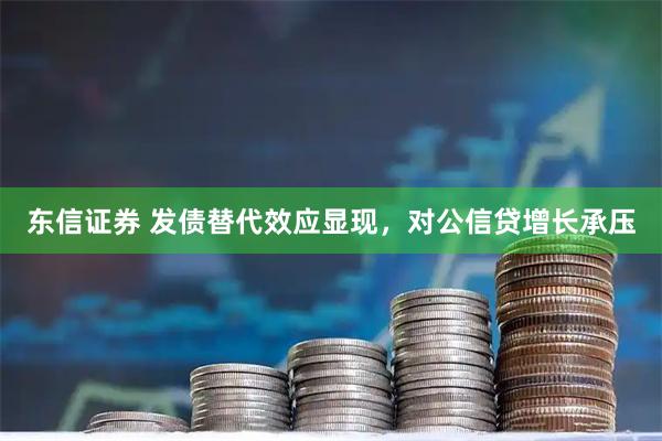 东信证券 发债替代效应显现，对公信贷增长承压